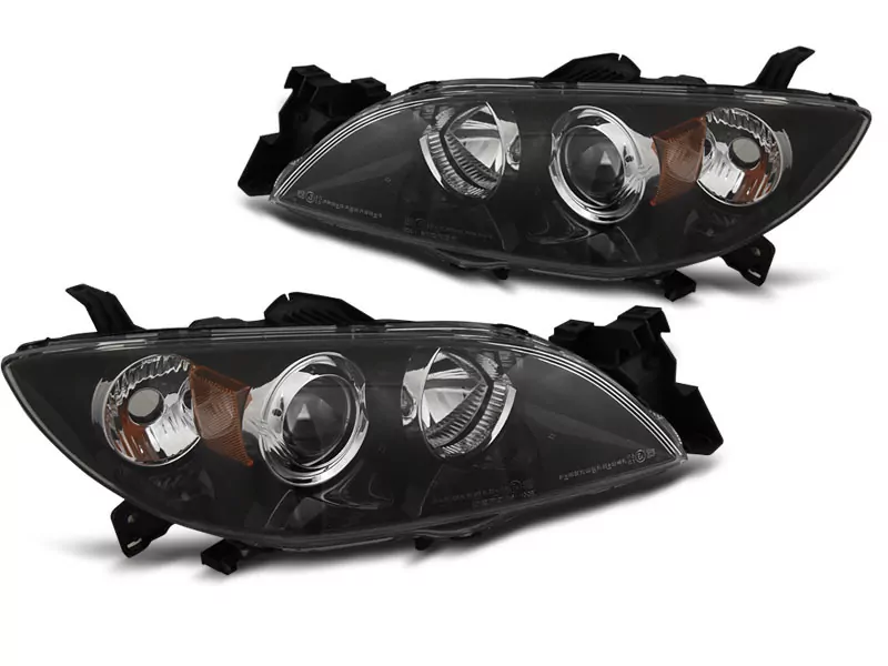 Mazda 3 03-09 4d Black Xenon