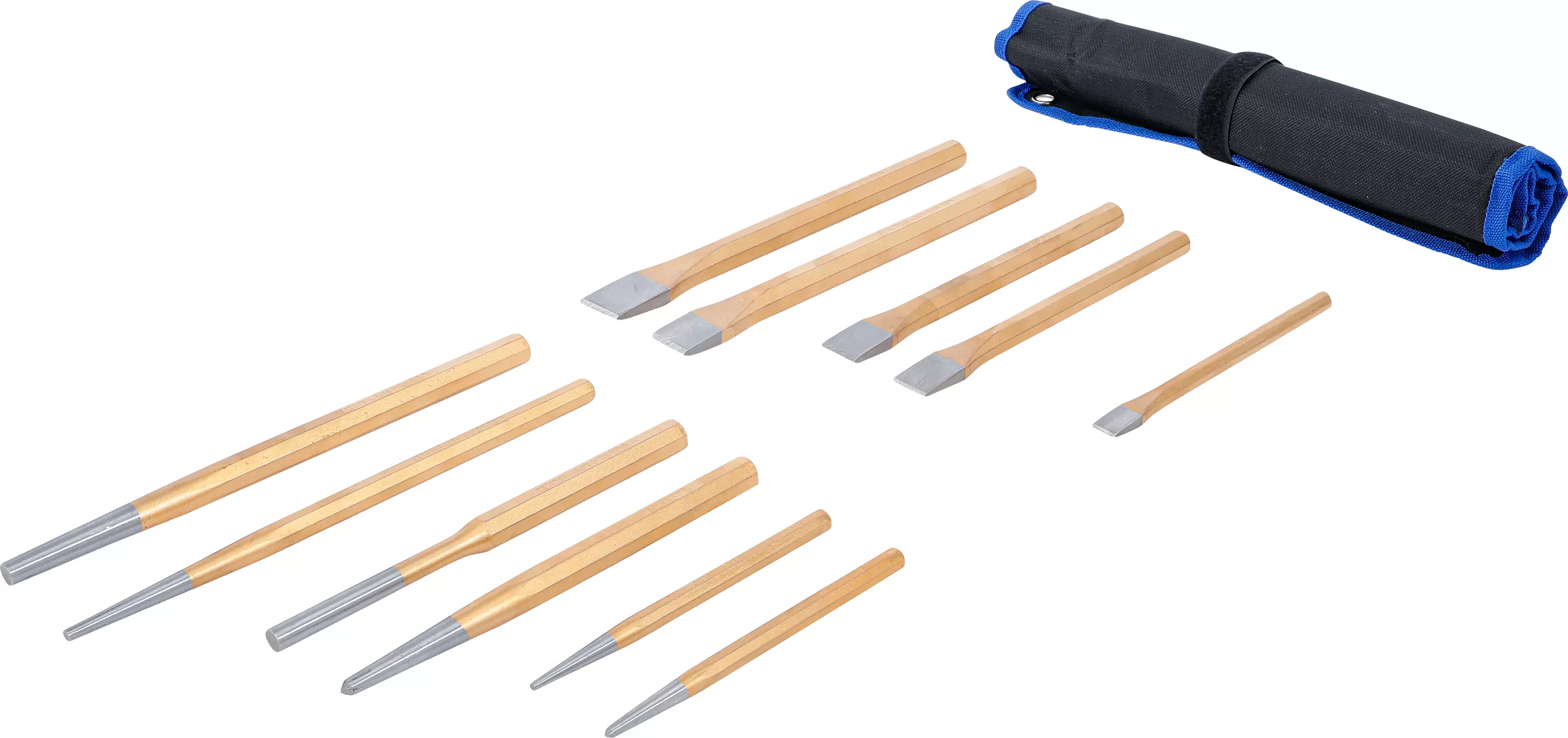 Splintentreiber-/ Meissel-/ Körner-Satz | 12-tlg.