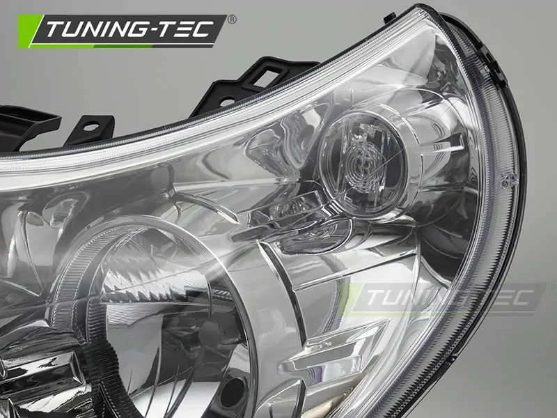 Headlight Chrome Left Side Tyc Fits Ducato / Boxer / Jumper 10-14