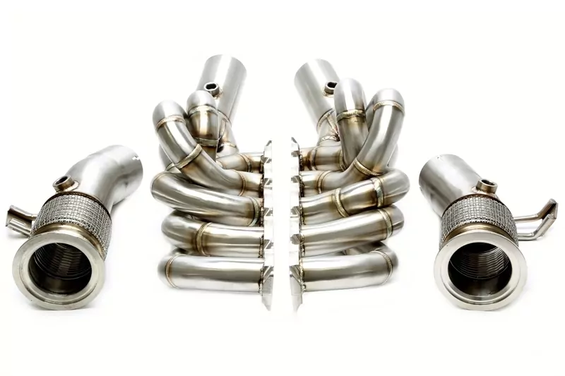 TA Technix Fächerkrümmer passend für Audi R8 V10, Lamborghini Gallardo, Huracan