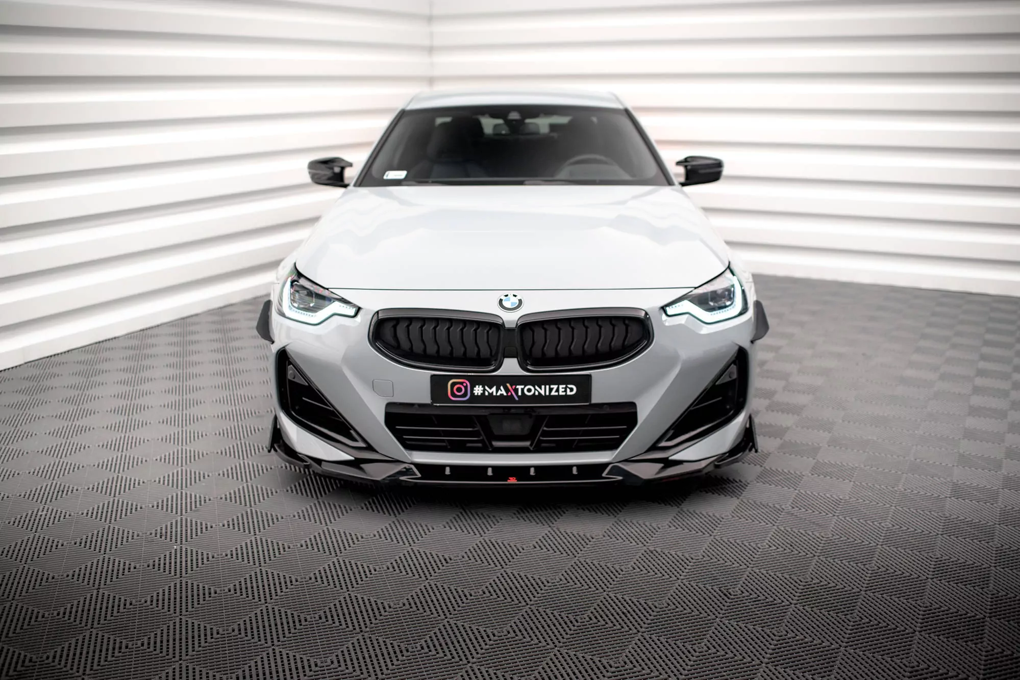 Front Ansatz V.2 +Flaps Für BMW 2 Coupe M-Paket / M240i G42