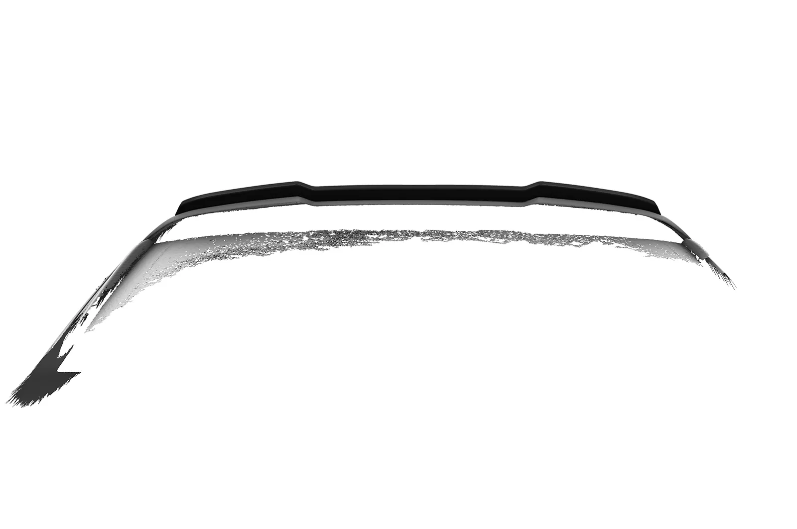 Heckflügel mit ABE für Audi RSQ3 (8U) HF164 Schwarz Strukturiert