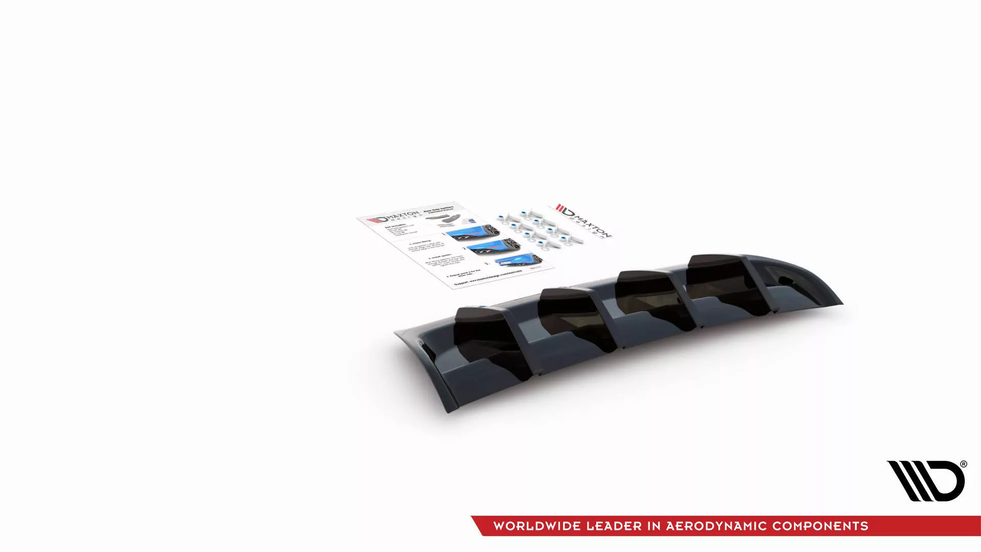 Diffusor Heck Ansatz Für Volkswagen Arteon R Schwarz Hochglanz