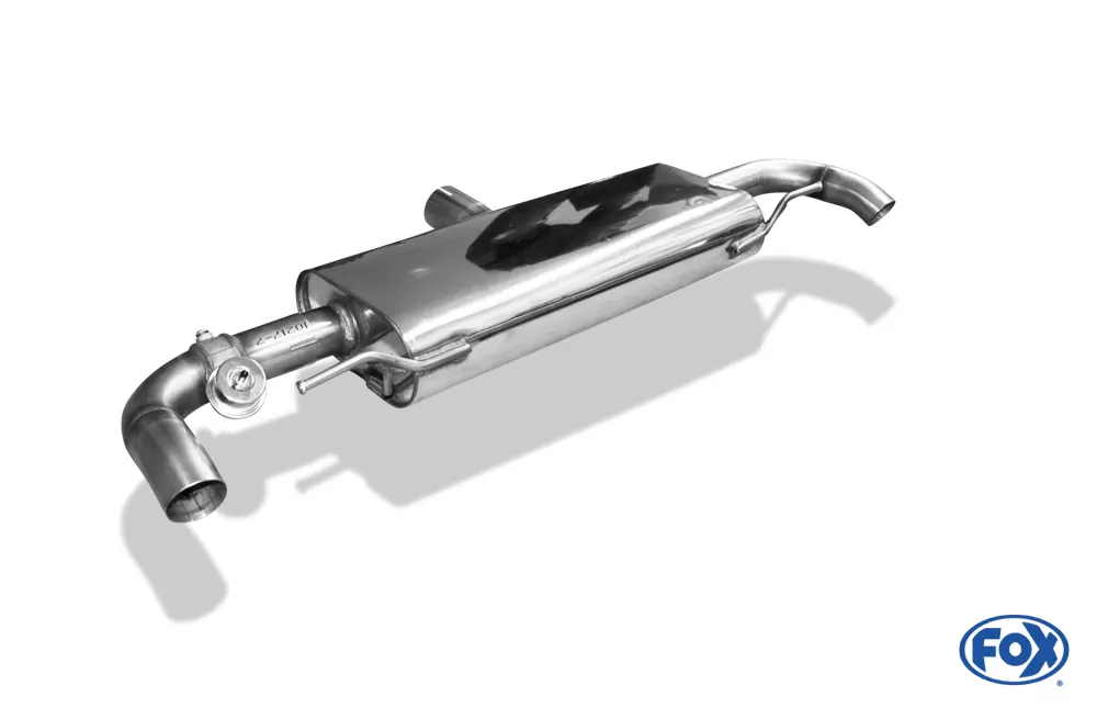 Audi TT 8J RS  Endschalldämpfer quer Ausgang rechts/links mit Unterdruckklappe