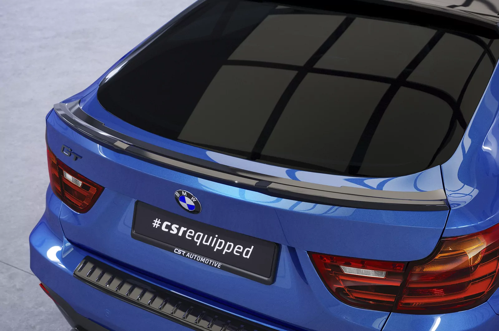 Heckflügel mit ABE für BMW 3er F34 Gran Turismo (GT) HF979 Schwarz Strukturiert