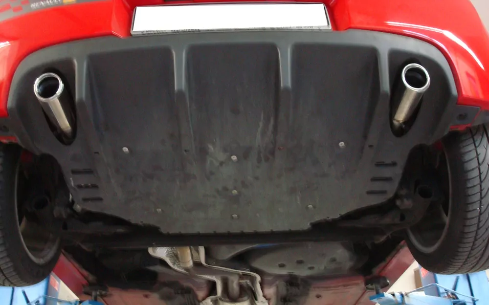 Renault Clio III B Sport  Endschalldämpfer quer Ausgang rechts/links - 1x76 Typ 17 rechts/links