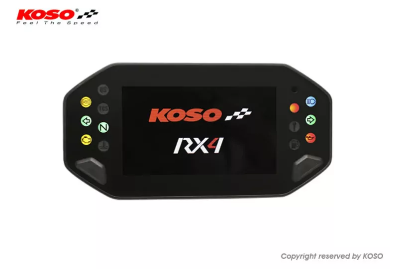 KOSO RX-4 Unlimited Multifunction TFT Meter - Universal Version