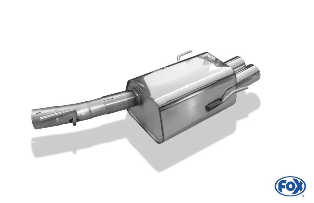 Opel Astra G-CC  Endschalldämpfer Ø60mm - 2x80 Typ 13