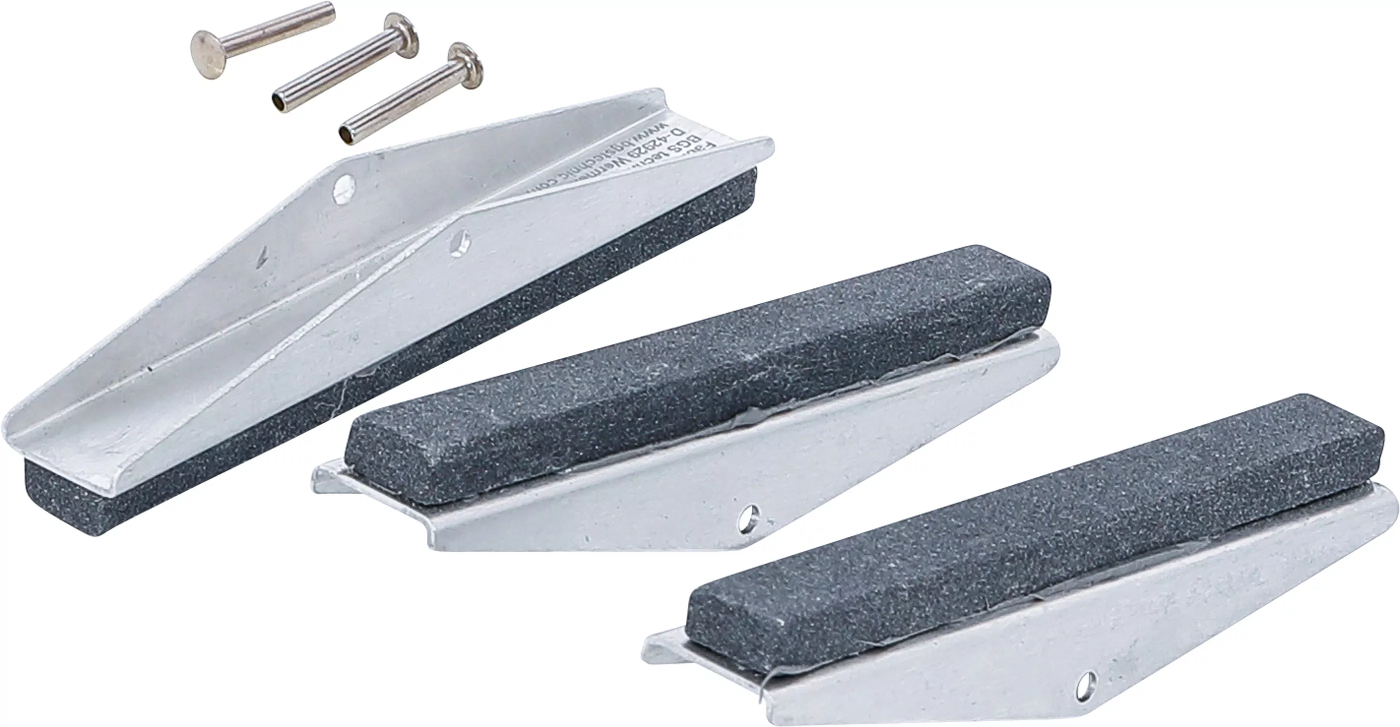 Ersatzbacken für Honwerkzeug Art. 1157 | Backen 100 mm | K 180 | 3-tlg.