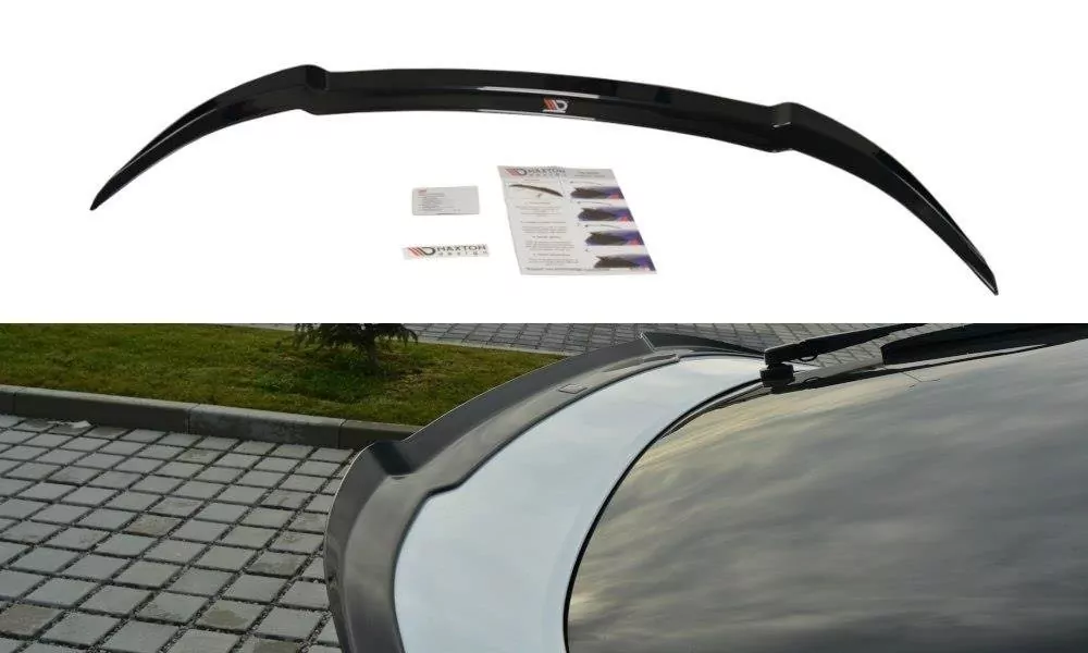 Spoiler CAP Passend Für Passend Für Honda Civic Mk9 FL Schwarz Hochglanz Schwarz Hochglanz