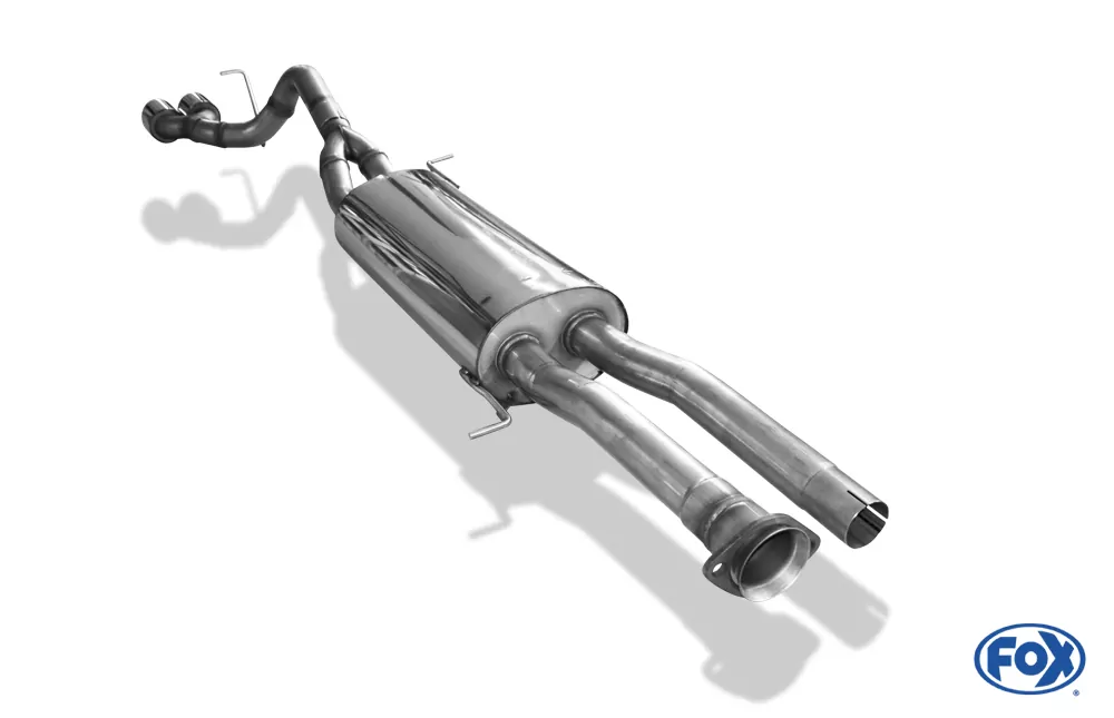 Hummer H2 Nur Endrohre 2x114 Typ 25 für einseitig