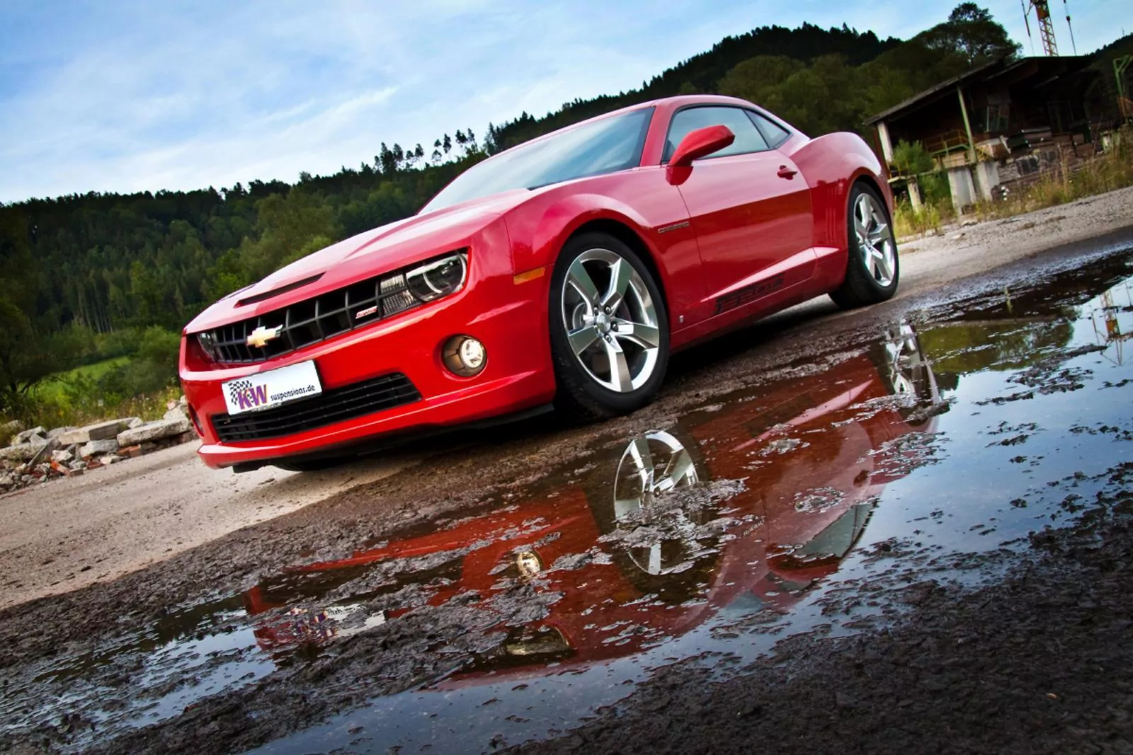 KW Gewindefahrwerk V3 inox CHEVROLET CAMARO Convertible (GMX511) 01/2011-