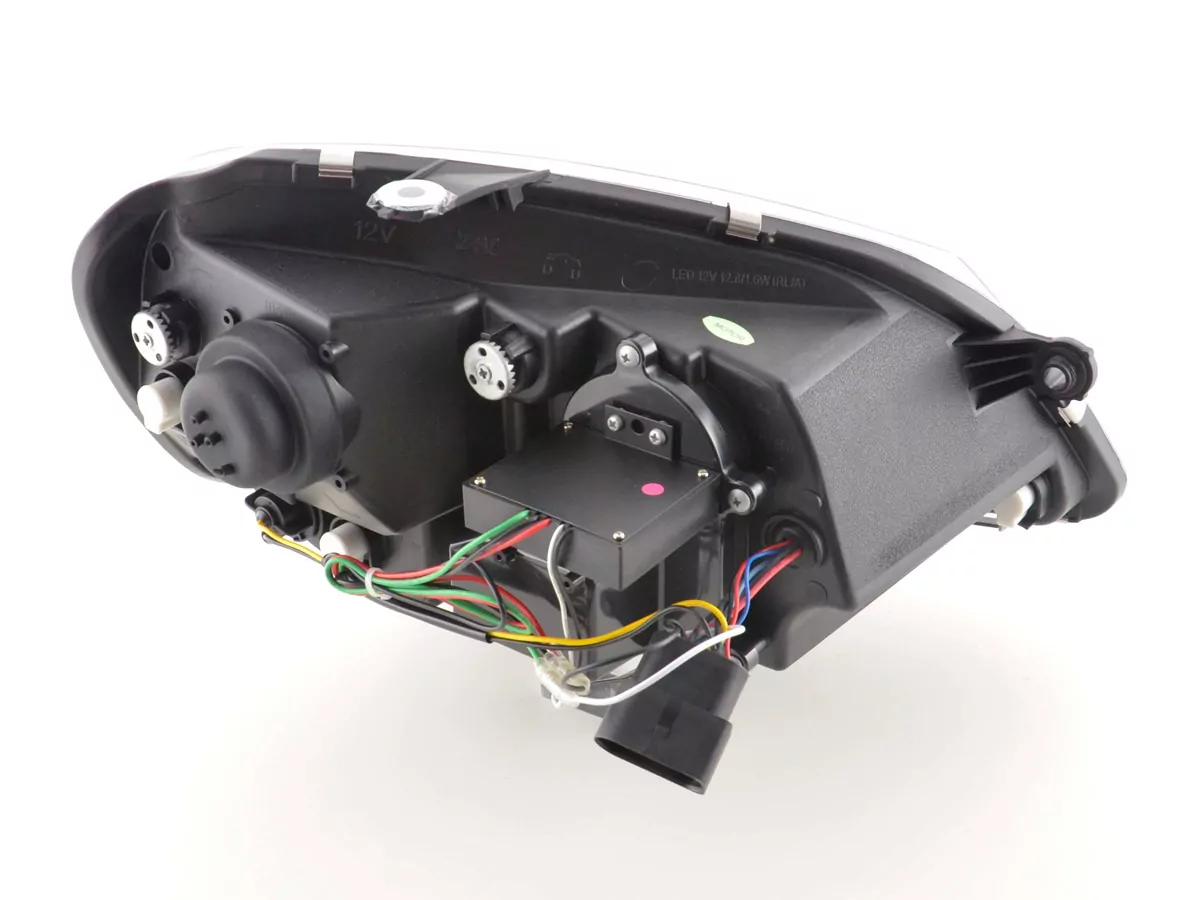 Scheinwerfer Set Daylight LED Tagfahrlicht VW Polo 4 9N3 chrom