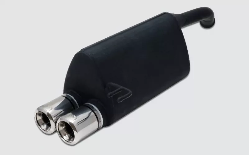 Ulter Sportauspuff für Kia Picanto 2004-2011 - 2 Endrohre Rund Ø80