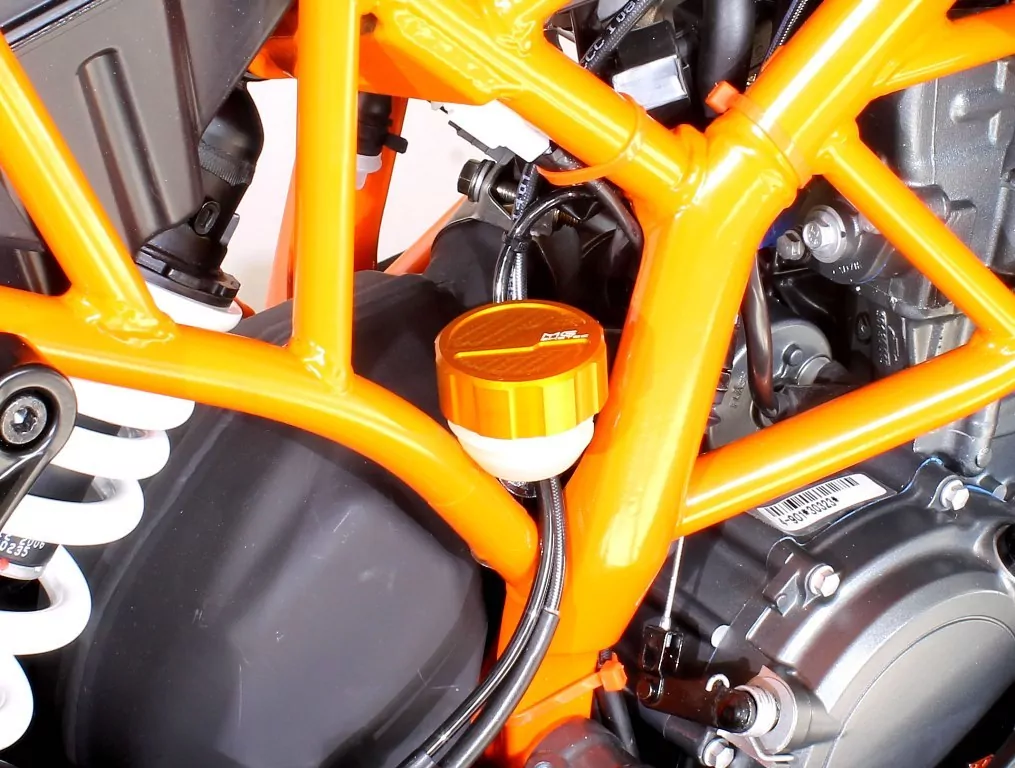 MG Biketec Behälterdeckel- Bremsflüssigkeit hinten für KTM 125 Duke ab 2011-2016