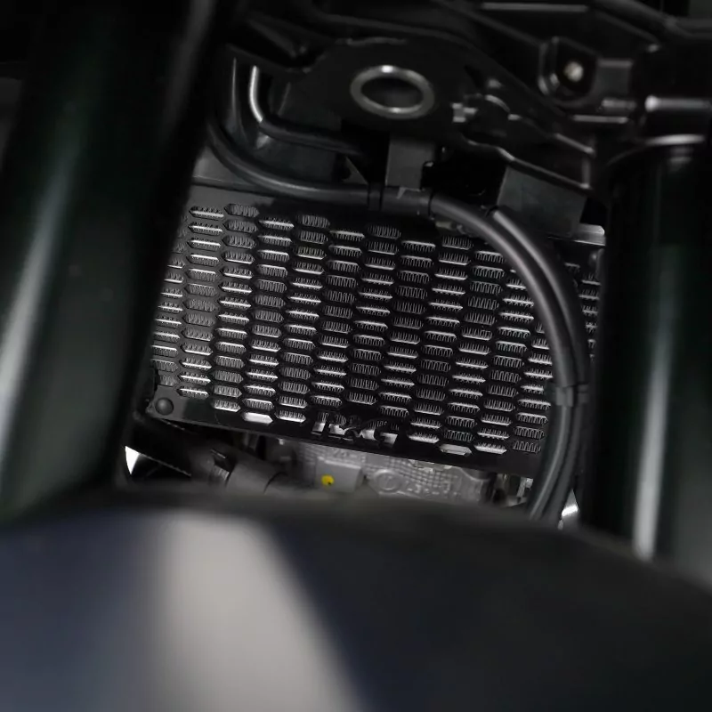 R&G Kühlergitter Schutz PRO BLACK Wasserkühler Yamaha YZF-R125 2023- / MT-125 2020- / XSR-125 2021-