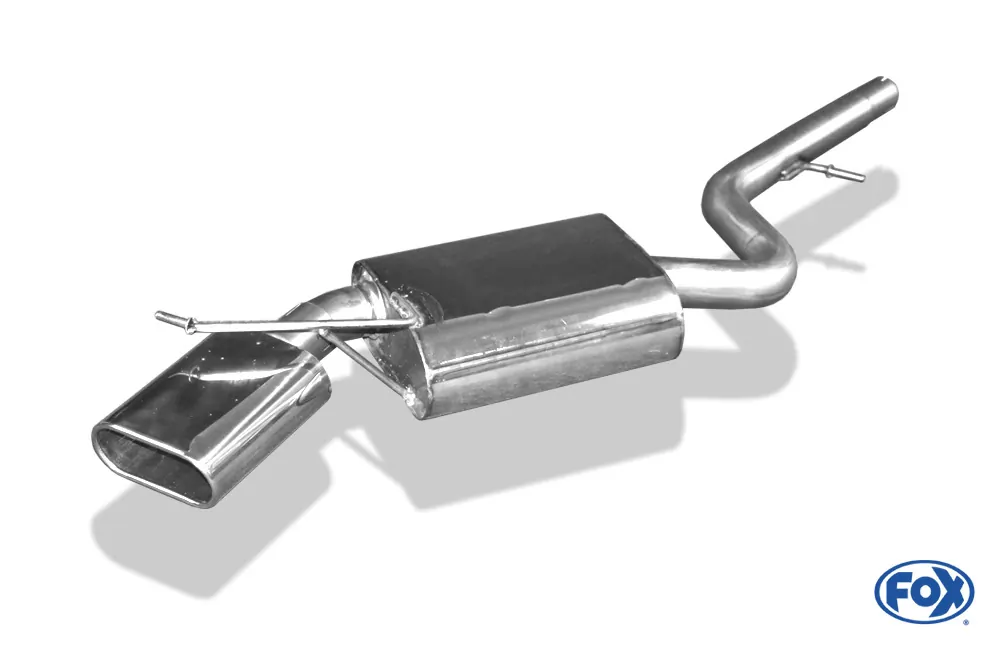 BMW E90/91/92 - 320d  Endschalldämpfer - 160x80 Typ 52