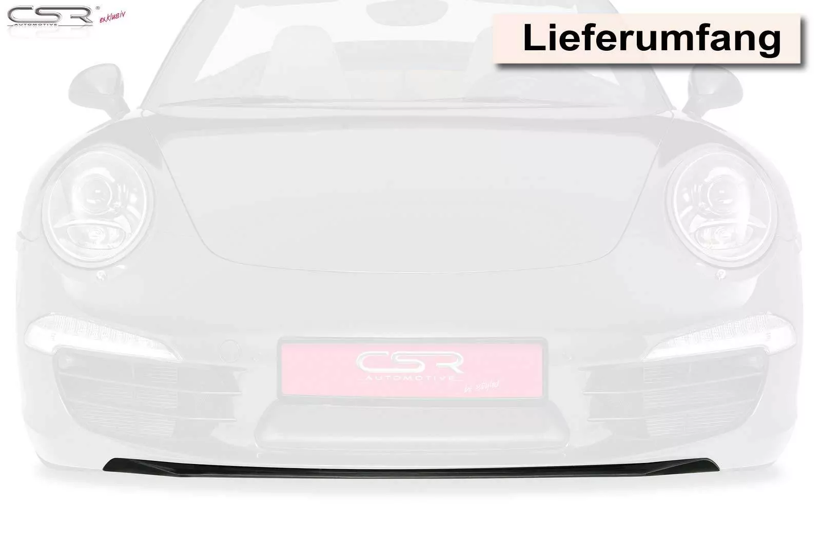 Frontansatz für Porsche 911/991.1 FA199