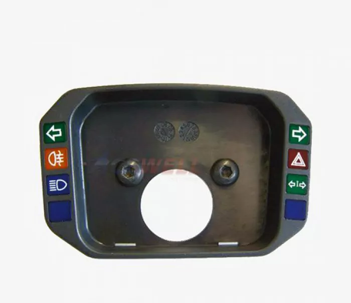 Kontrollleuchtencover, Schwarz