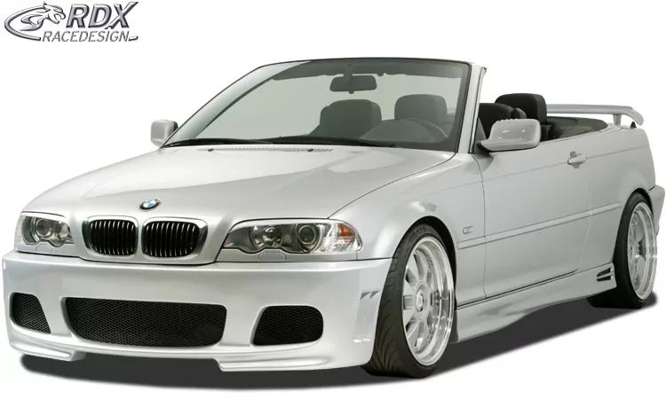 RDX Scheinwerferblenden BMW E46 Coupe / Cabrio (-2003 & 2003+) Böser Blick