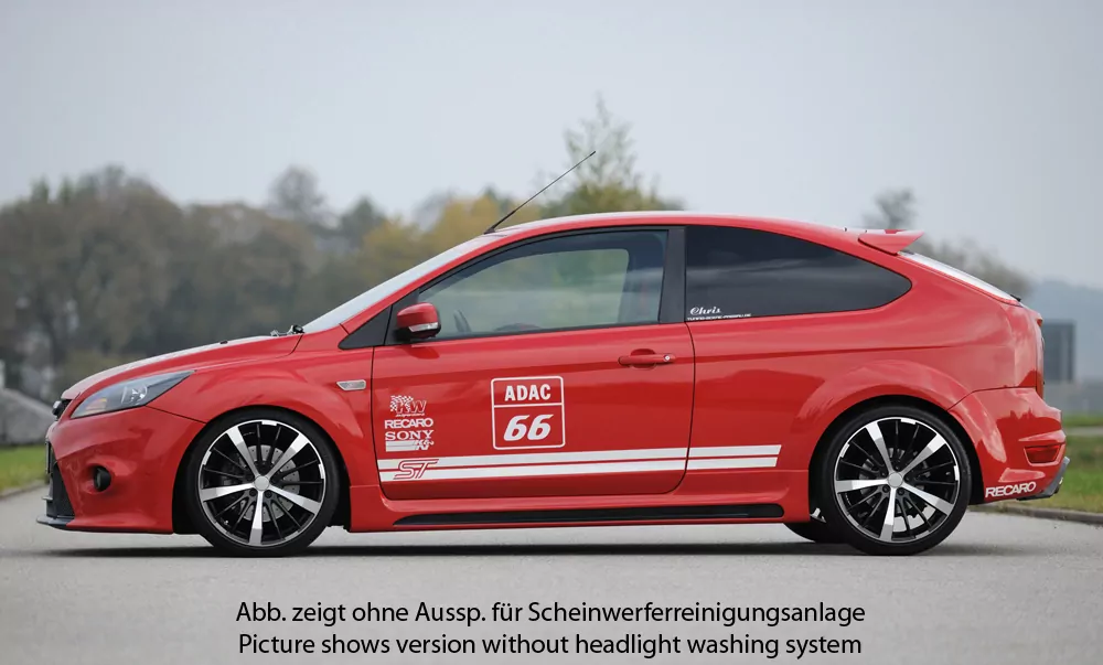 Rieger Spoilerstoßstange für Ford Focus 2 ST - 5-tür. 02.08-01.11 (ab Facelift) carbon optik