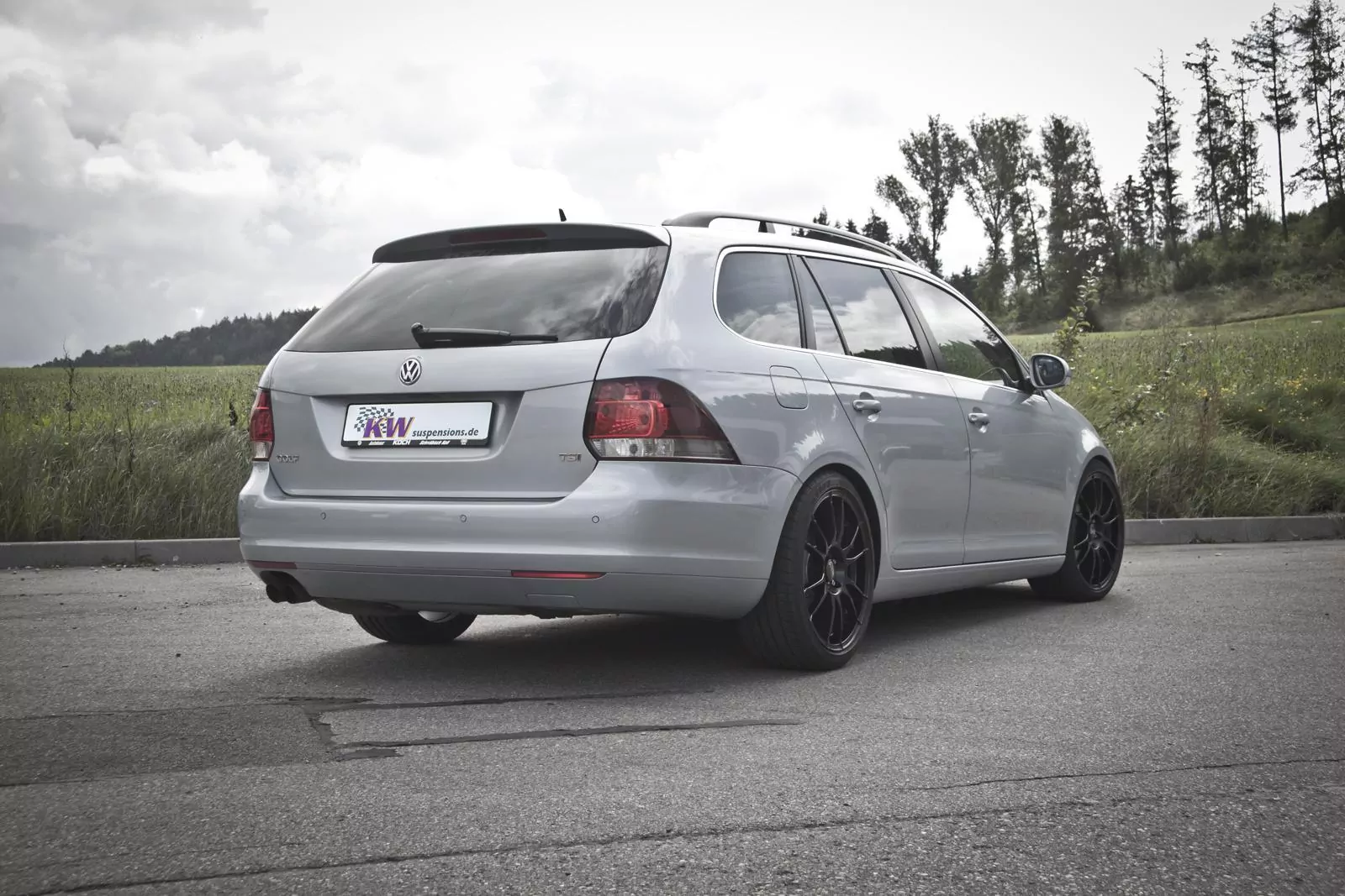 KW Gewindefahrwerk V1 inox VW GOLF VI Variant (AJ5, 1KM) 07/2009-07/2014