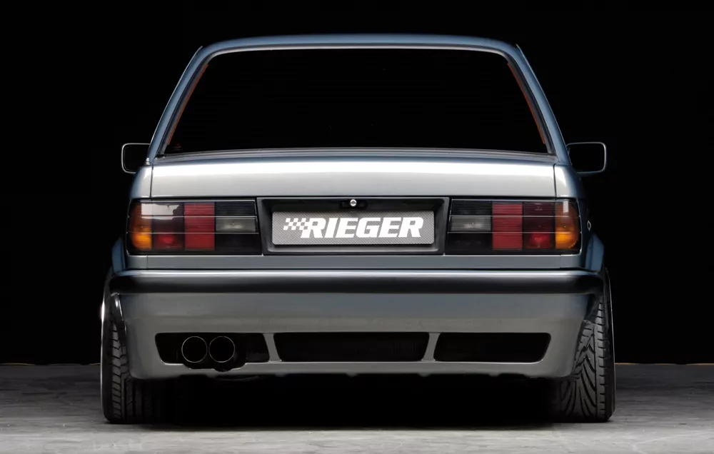 Rieger Heckschürze M3-Look für BMW 3er E30 - Cabrio 00.87-00.94 carbon optik