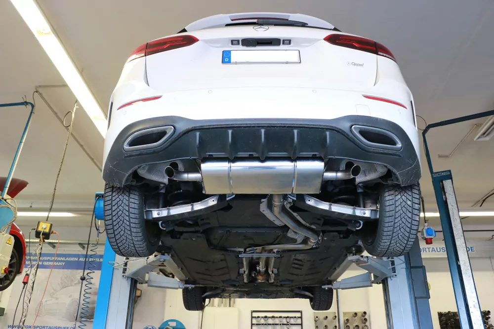 Mercedes B-Klasse - 247  Endschalldämpfer quer Ausgang rechts/links