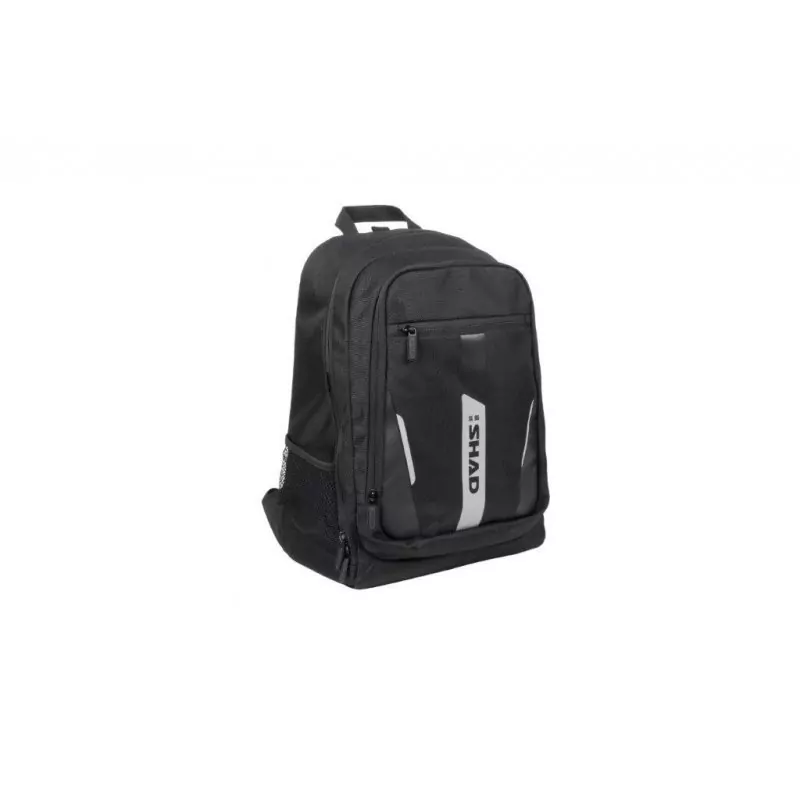 SHAD SL86 Motorrad Rucksack mit Helmhalter Trageriemen und Reflektor