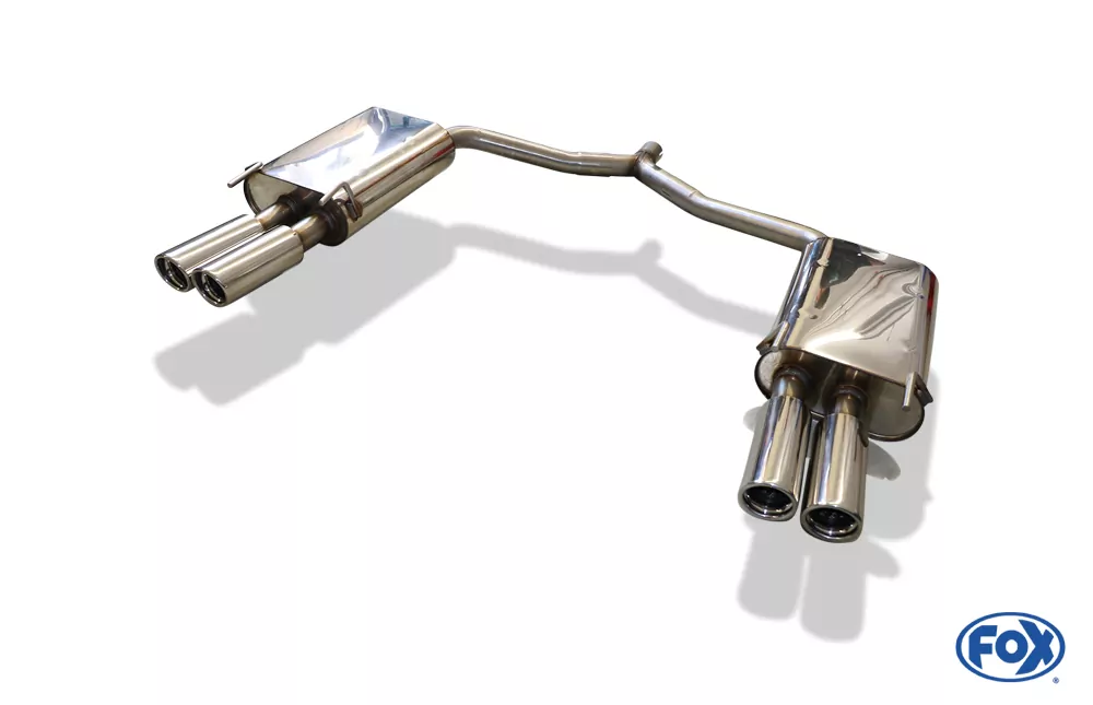 Opel Vectra C Caravan  Endschalldämpfer rechts/links zweiflutig - 2x76 Typ 17 rechts/links