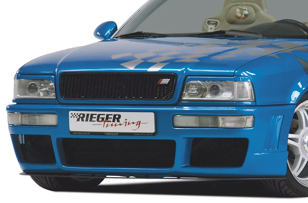 Rieger Spoilerstoßstange für Audi 80 Typ 89 | Lim. 09.91-95 -> für Serienblinker, nicht für S2!