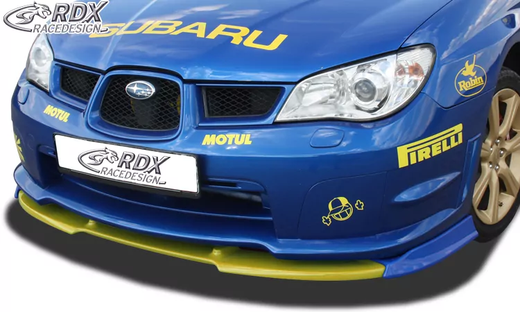 RDX Frontspoiler VARIO-X für SUBARU Impreza 3 (GD) WRX 2005-2007 Frontlippe Front Ansatz Vorne Spoilerlippe