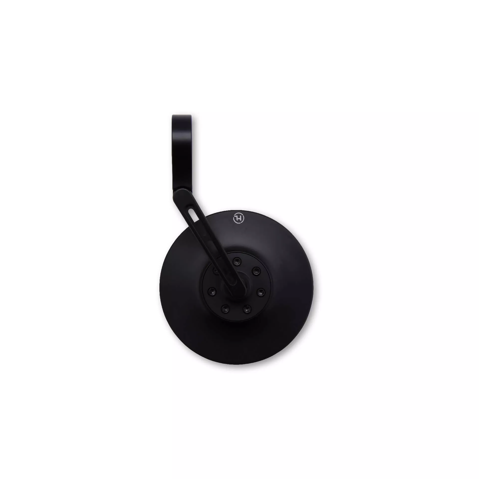 HIGHSIDER pro Conero Black-Edition, Lenkerendenspiegel, Kurz, Matt-Schwarz (1Stk.)