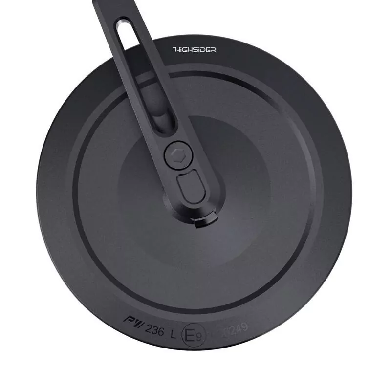 HIGHSIDER pro Lenkerendenspiegel Montana-Slim Schwarz Kurz (1Stck.)