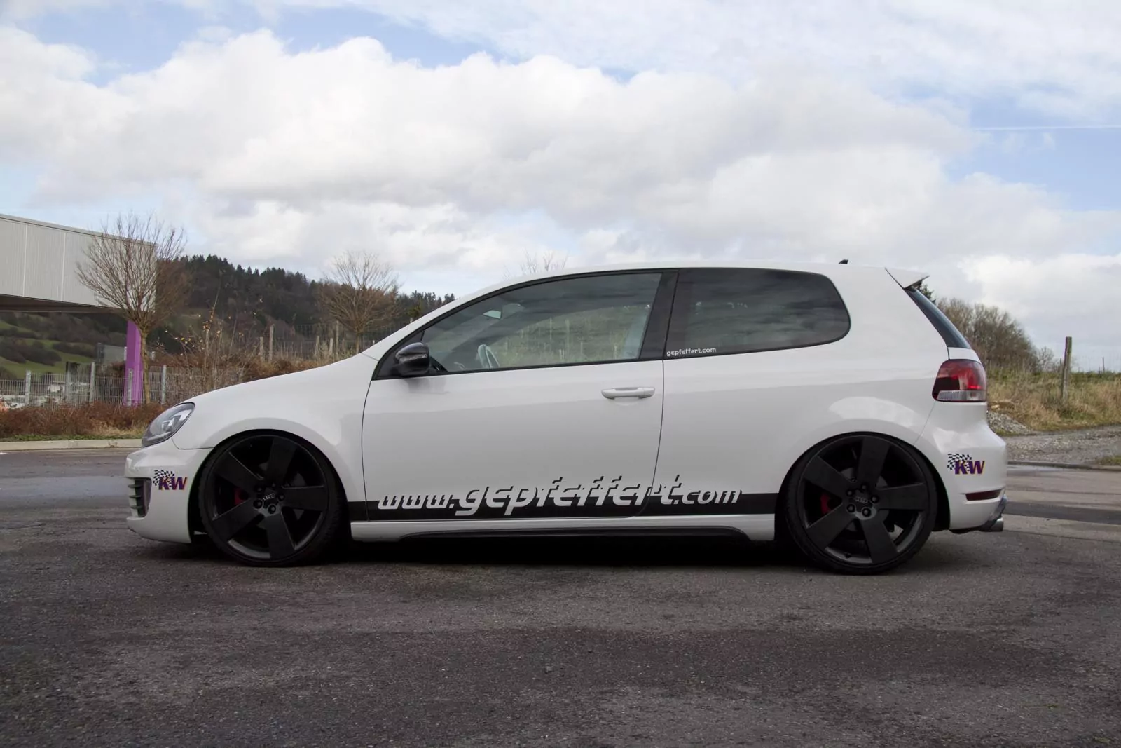 KW DDC - Plug & Play Gewindefahrwerk inox VW GOLF VI (5K1, 1K_) 10/2008-12/2014