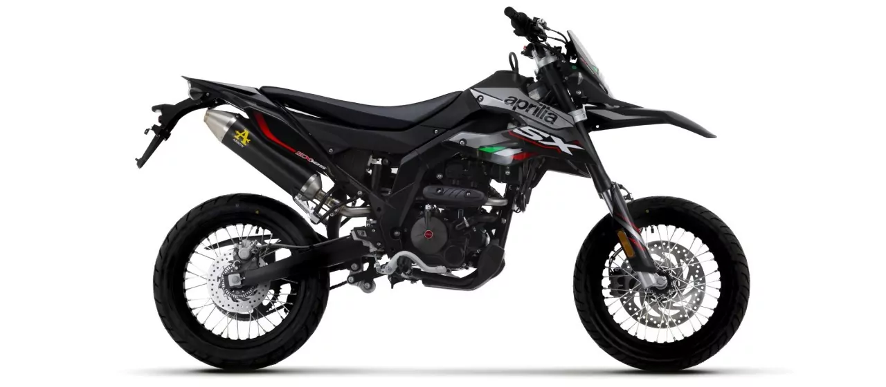 Arrow Thunder Aprilia RX / SX 125 Schwarz 21-22