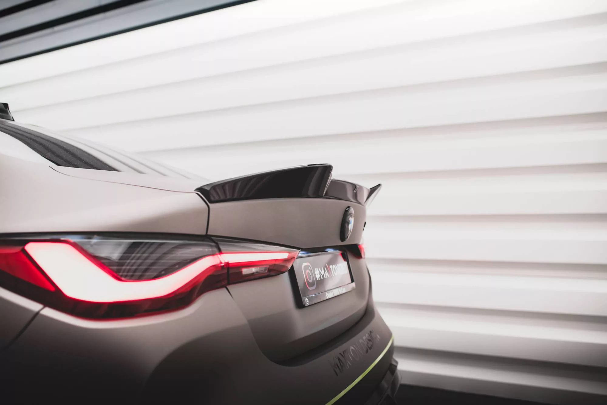 Prepreg Carbon Fiber Heckklappenspoiler BMW M4 G82 / M440i G22 / 4 M-Paket G22