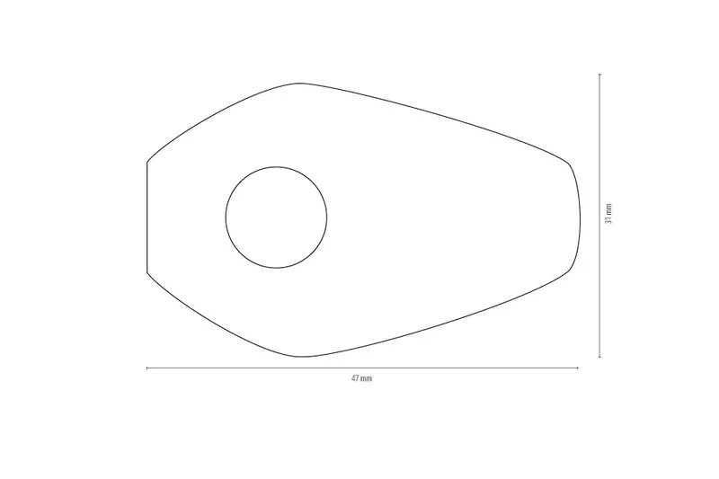 SHIN YO Montageplatten INDY SPACER für div. KAWASAKI, YAMAHA,SUZUKI, Set