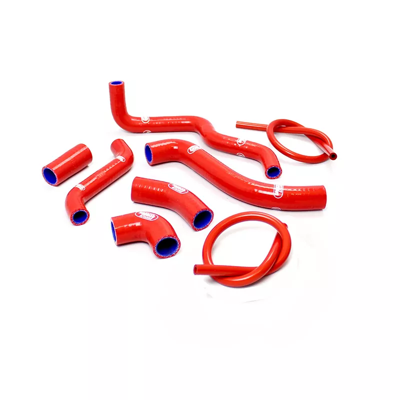 SAMCO SPORT Siliconschlauch Kit rot für Aprilia RSV1000 RSV1000 Tuono Modelljahr 1998-2005