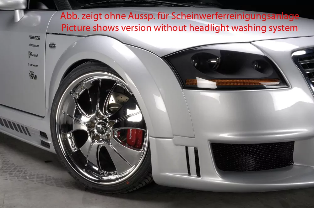 Rieger Spoilerstoßstange R-Frame für Audi TT (8N) - Coupé  Achtung: Grill muss separat bestellt werden! carbon optik