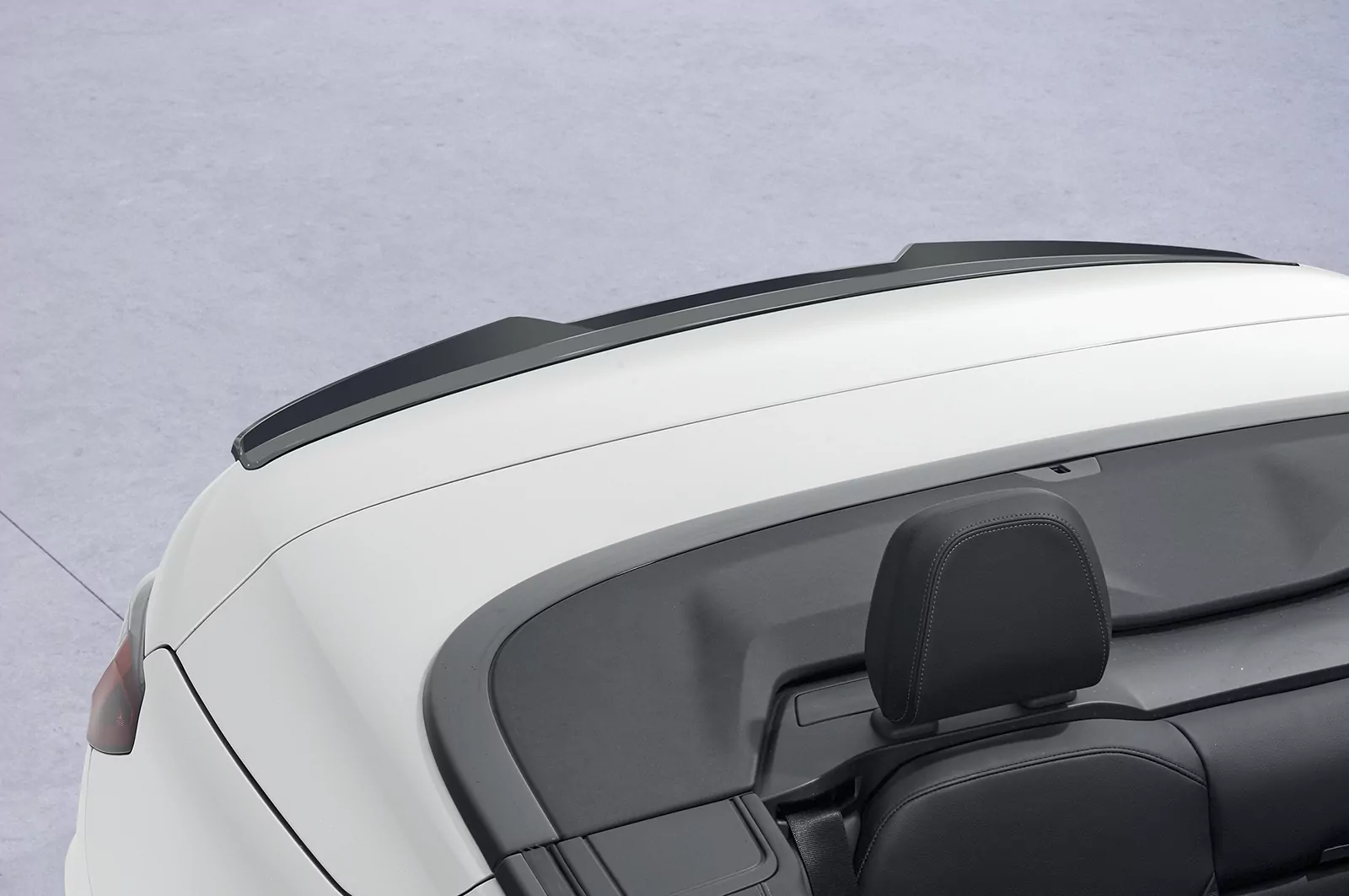 Heckflügel mit ABE für BMW 4er G23 Cabrio HF879 Schwarz Strukturiert