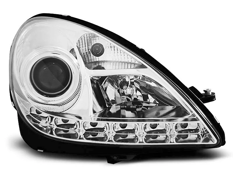 HEADLIGHTS DAYLIGHT CHROME fits MERCEDES R171 SLK 04-11