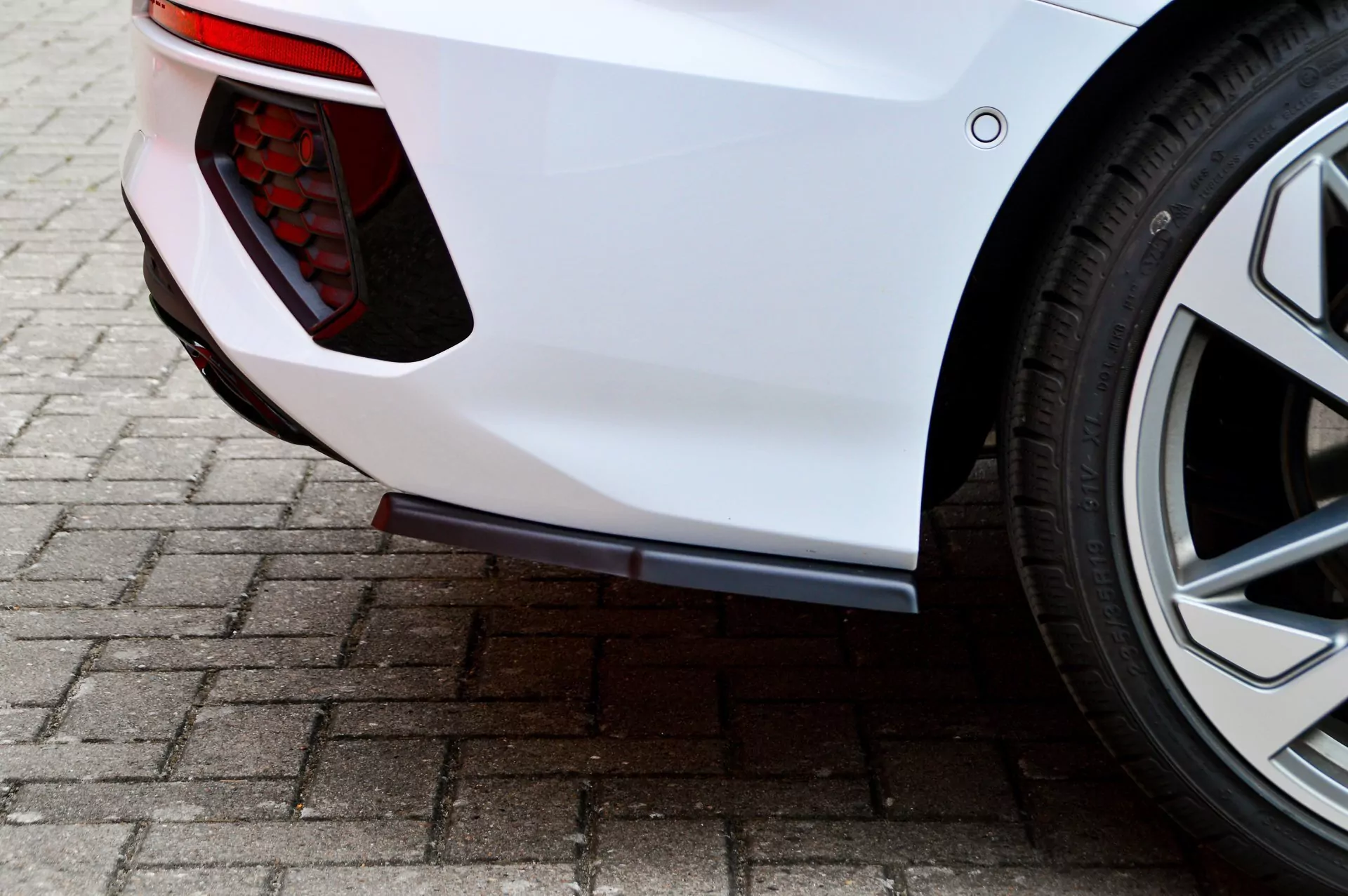 Heckansatz Seitenteile aus ABS für Audi A3 S3 8Y S-Line Limousine