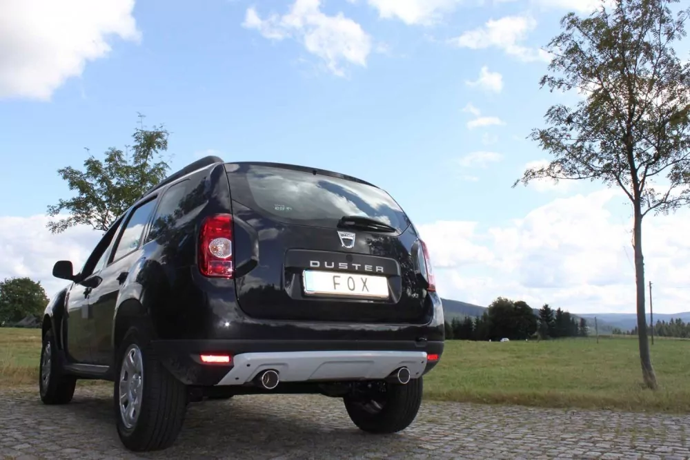 Dacia Duster 4x2 - Frontantrieb  Endschalldämpfer rechts/links - 1x90 Typ 12 rechts/links
