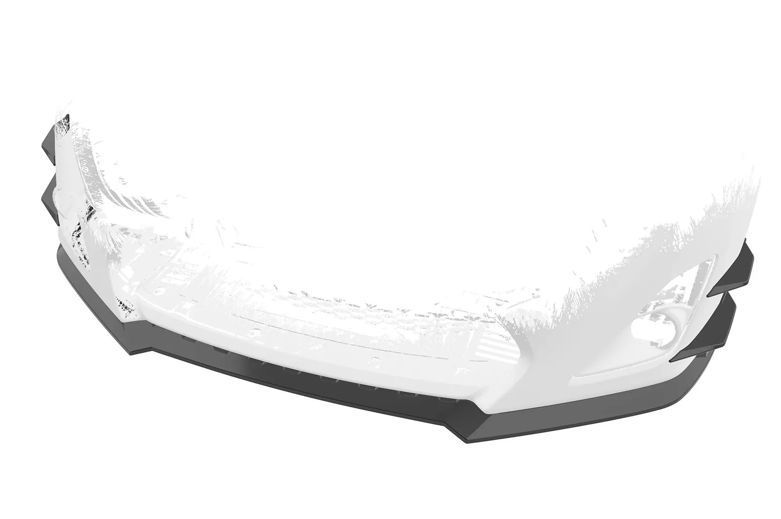 Performance Flaps für Toyota GT86 FP029 Schwarz Strukturiert