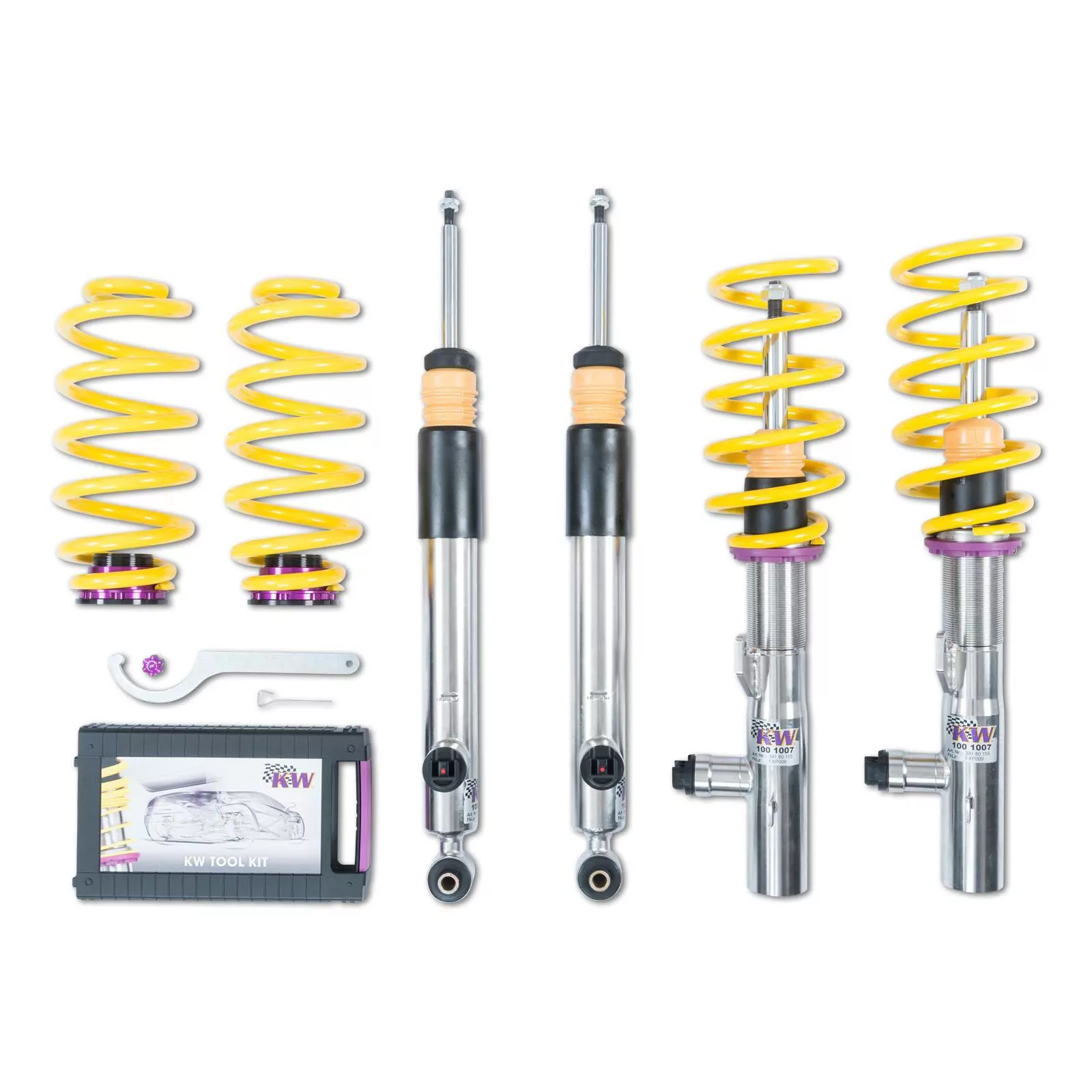 KW DDC - Plug & Play Gewindefahrwerk inox VW PASSAT Estate 3G5 (3C) 08/2014-