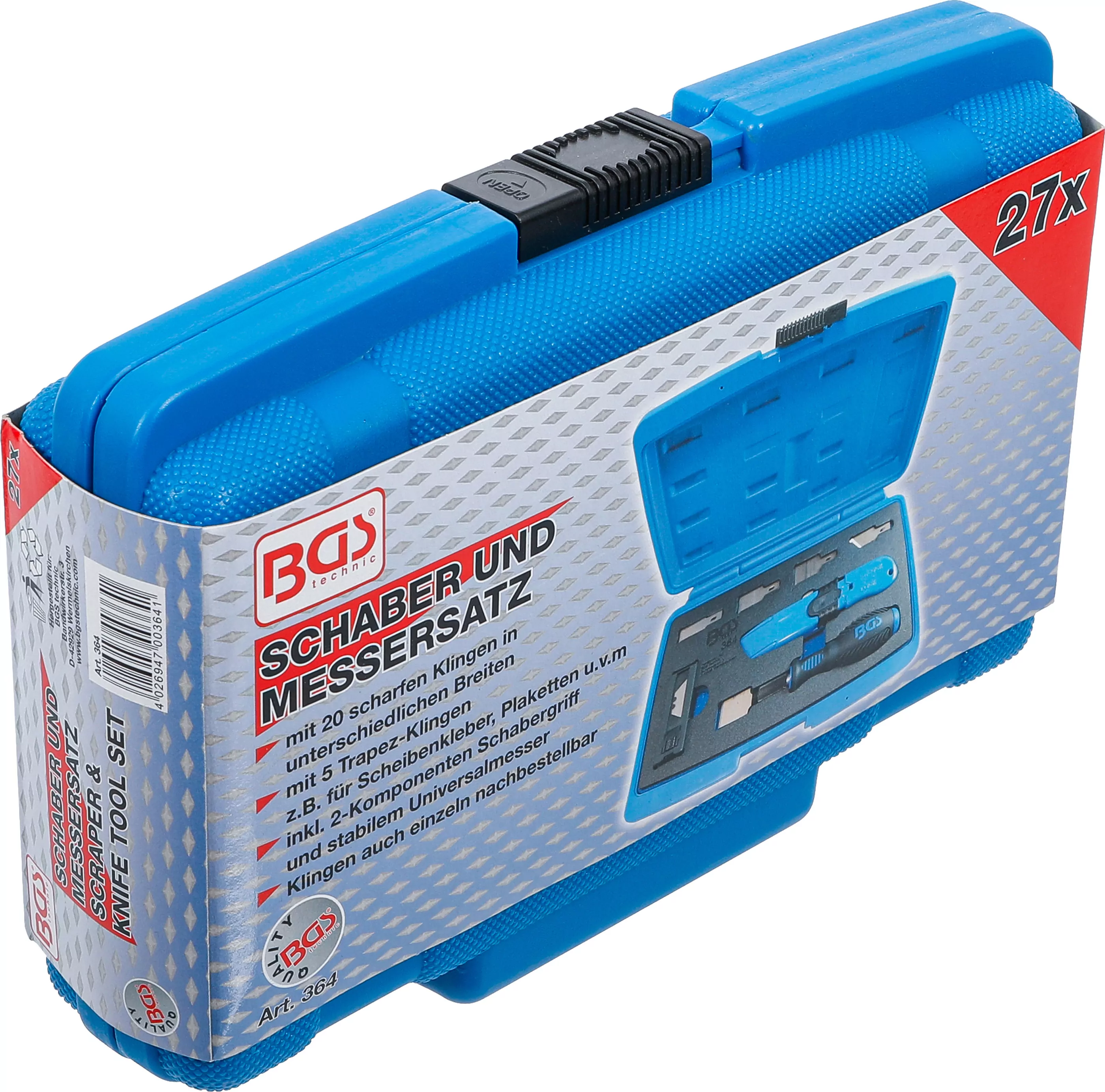 Schaber- und Messer-Satz | 27-tlg.