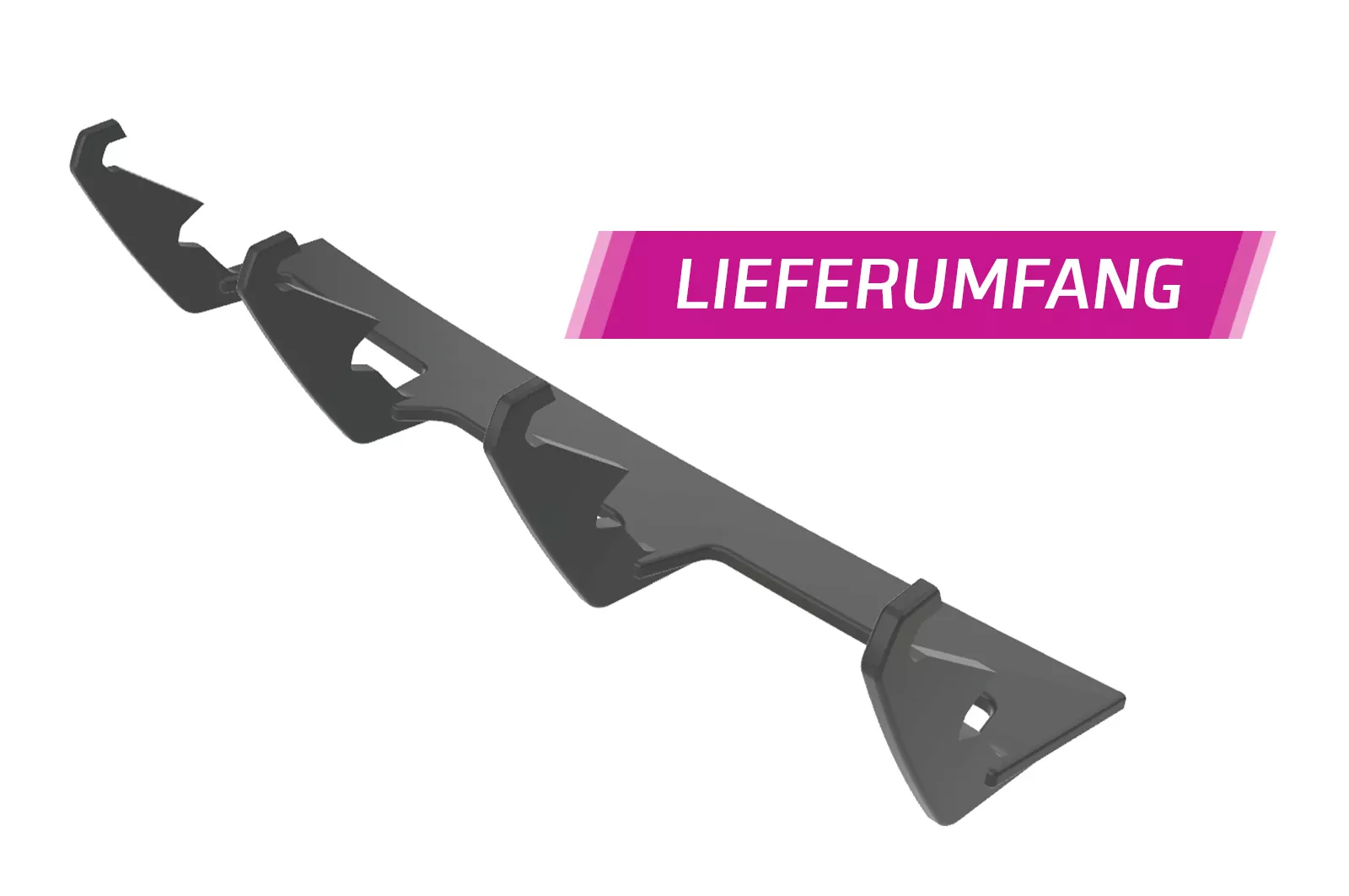 Racing Diffusor / Heckansatz für VW Golf 7 (Typ AU) R Variant HA359