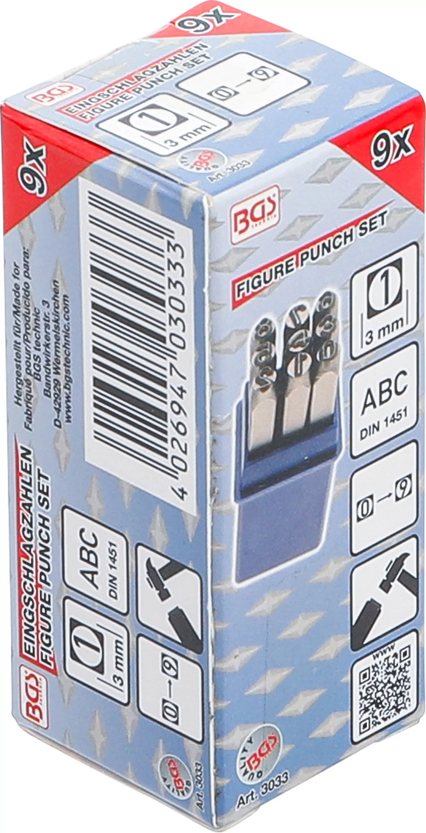 Einschlagzahlen | 3 mm