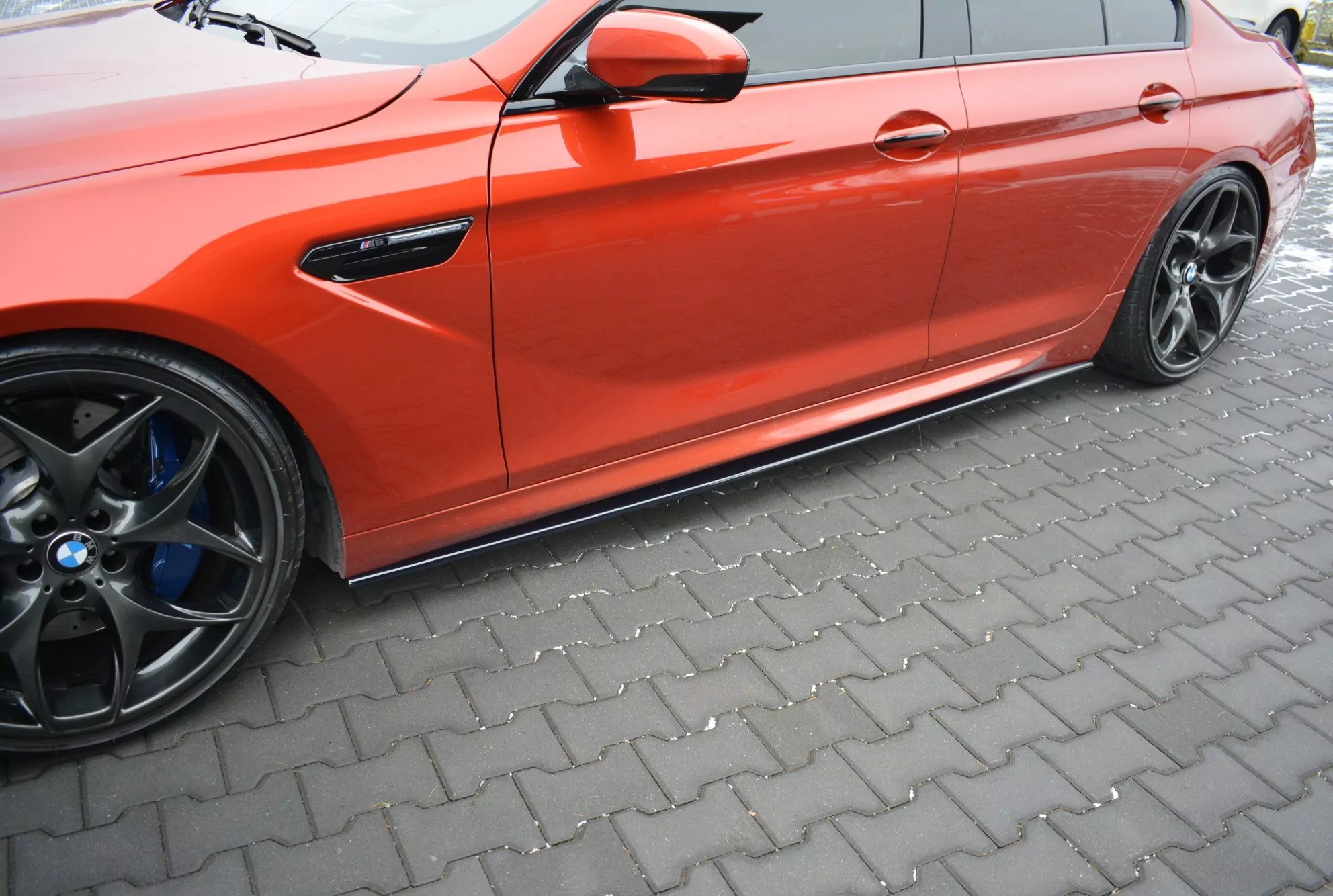 Seitenschweller Ansatz Passend Für Passend Für BMW M6 GRAN COUPÉ Schwarz Hochglanz Schwarz Hochglanz